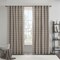 Gracie Mills Plaid Rod Pocket and Back Tab Curtain Panel with Fleece Lining